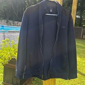 Calvin Klein Jeans Dark Blue Fleece Jacket